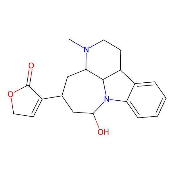 2D Structure of Akagerine lactone