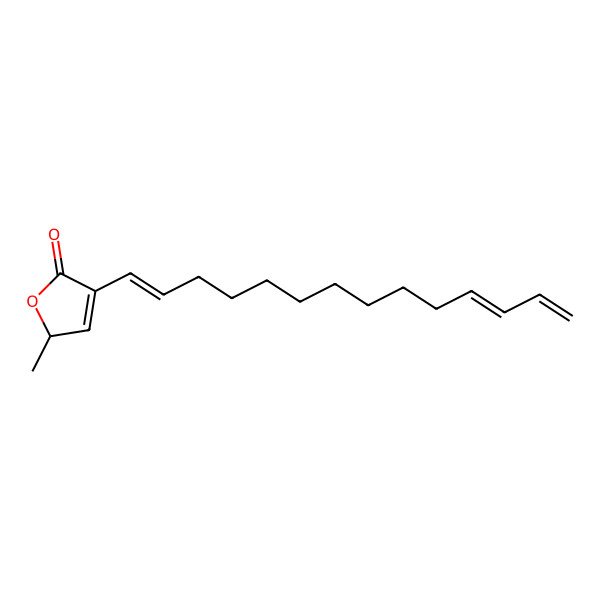 2D Structure of Akolactone B 2D Structure of Akolactone B