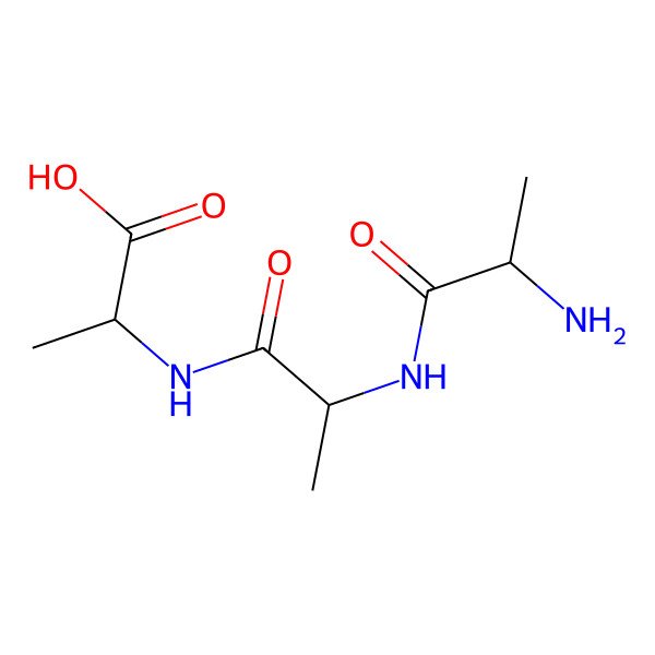 2D Structure of Ala-Ala-Ala