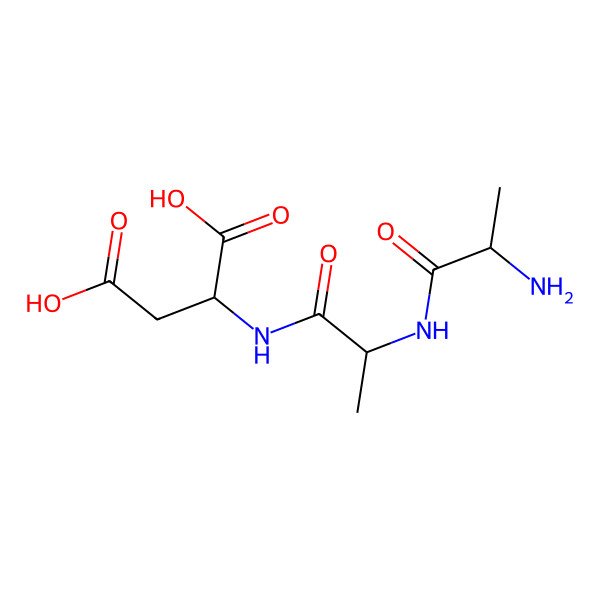 2D Structure of Ala-Ala-Asp