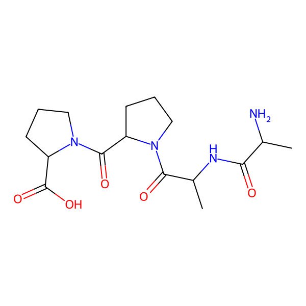 2D Structure of Ala-Ala-Pro-Pro