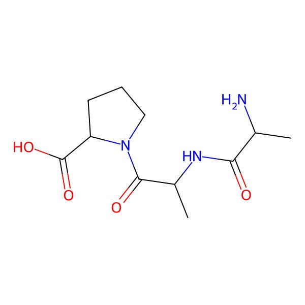2D Structure of Ala-Ala-Pro