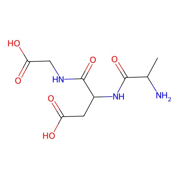 2D Structure of Ala-Asp-Gly