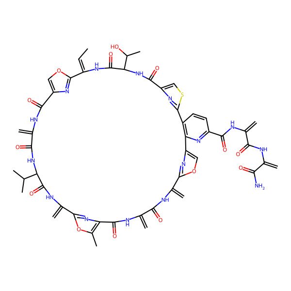 2D Structure of Ala-geninthiocin