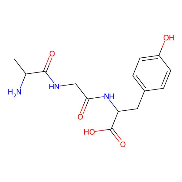 2D Structure of Ala-Gly-Tyr