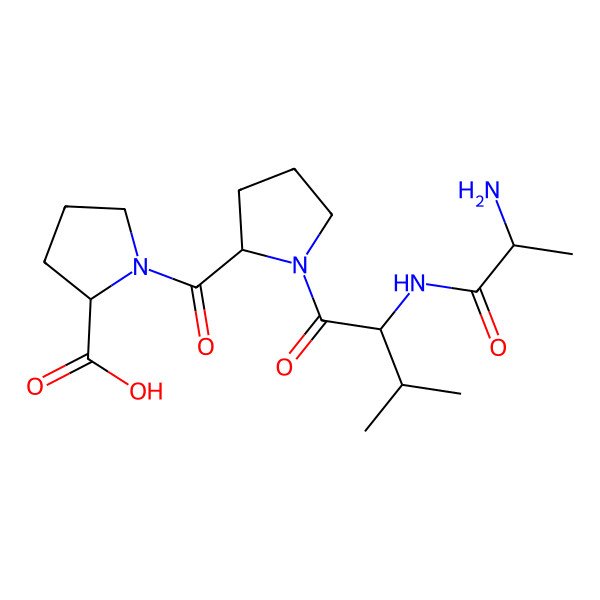2D Structure of Ala-Val-Pro-Pro