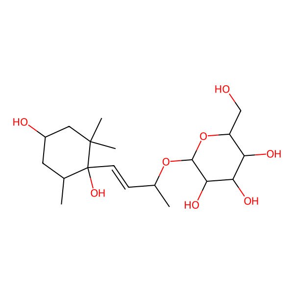 2D Structure of alangionoside A 2D Structure of alangionoside A
