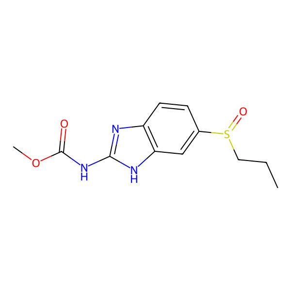 2D Structure of Albendazole Oxide