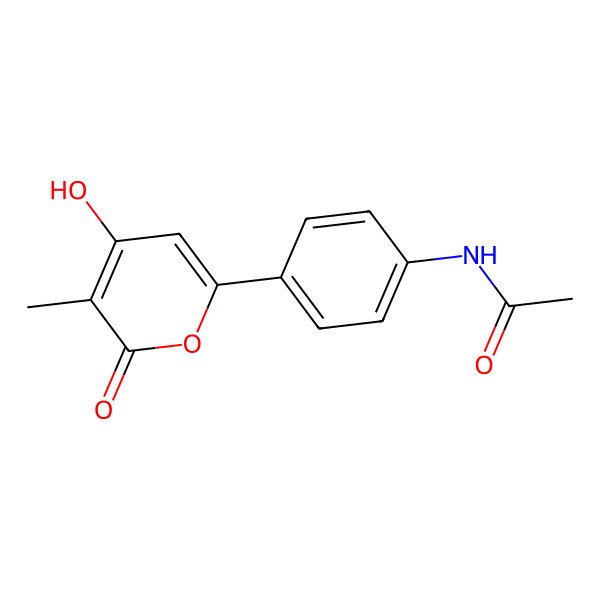 2D Structure of Albidopyrone