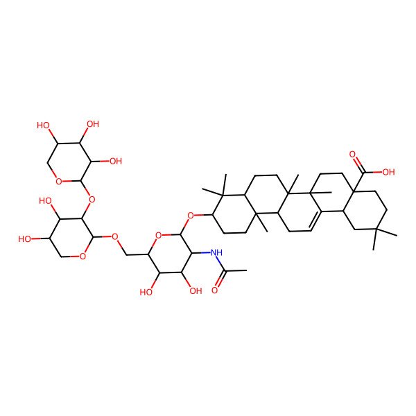 2D Structure of Albiziatrioside A