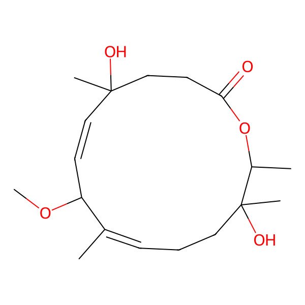 2D Structure of Albocycline C