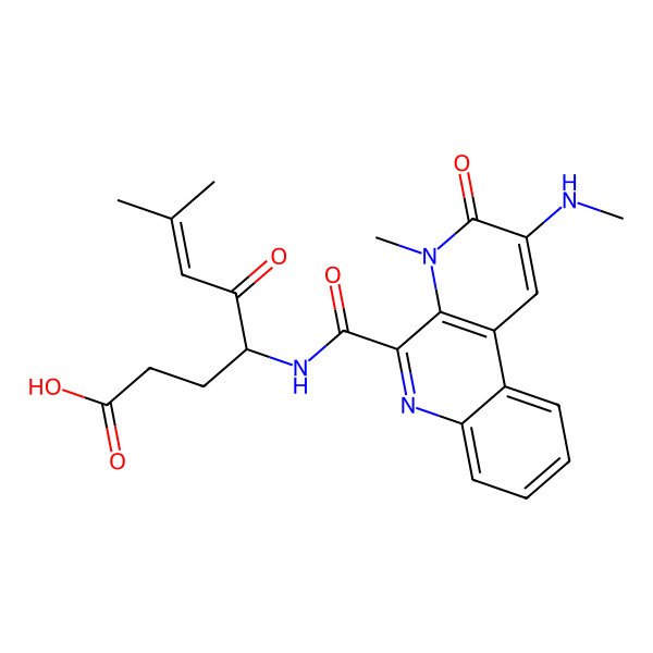 2D Structure of Albogrisin A