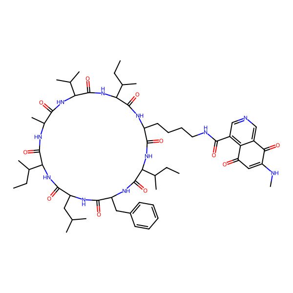 2D Structure of Albucyclone B