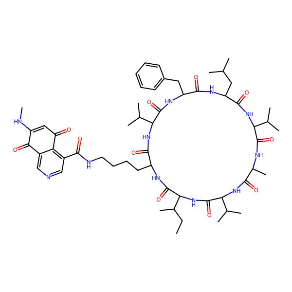 2D Structure of Albucyclone D