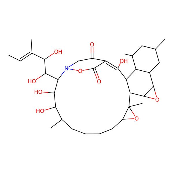 2D Structure of Alchivemycin A