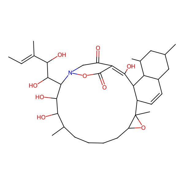 2D Structure of Alchivemycin B