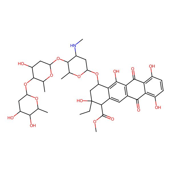 2D Structure of Alcindoromycin