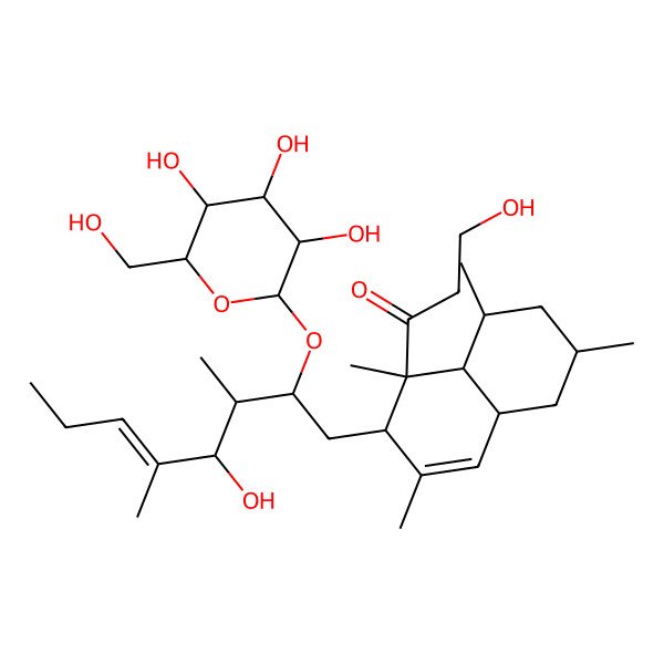 2D Structure of Aldecamycin