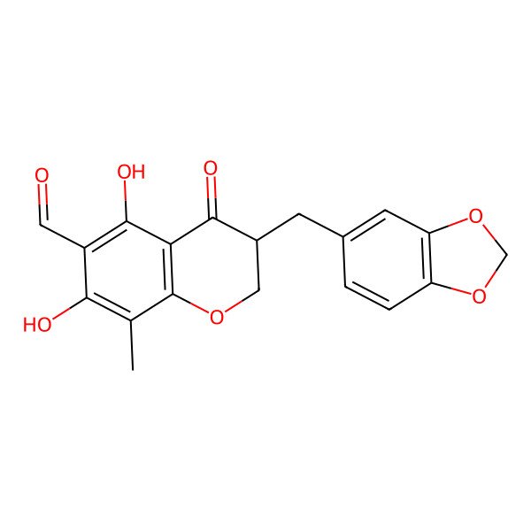 2D Structure of 6-Formyl-isoophiopogonanone A