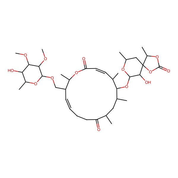 2D Structure of Aldgamycin M