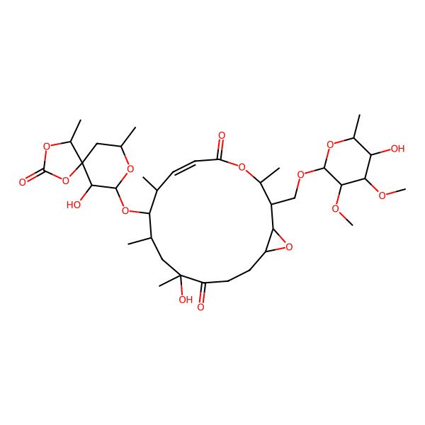 2D Structure of Aldgamycin P