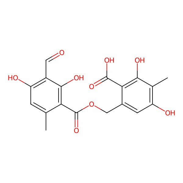 2D Structure of Alectorialic acid