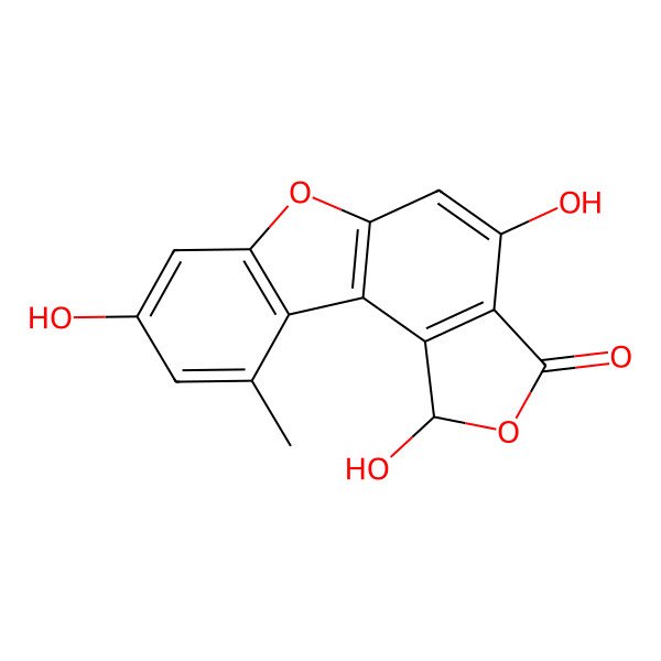 2D Structure of Alectosarmentin