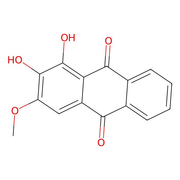 2D Structure of Alizarin-1-methylether
