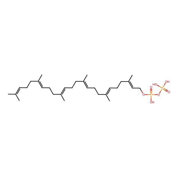 2D Structure of All-trans-hexaprenyl diphosphate
