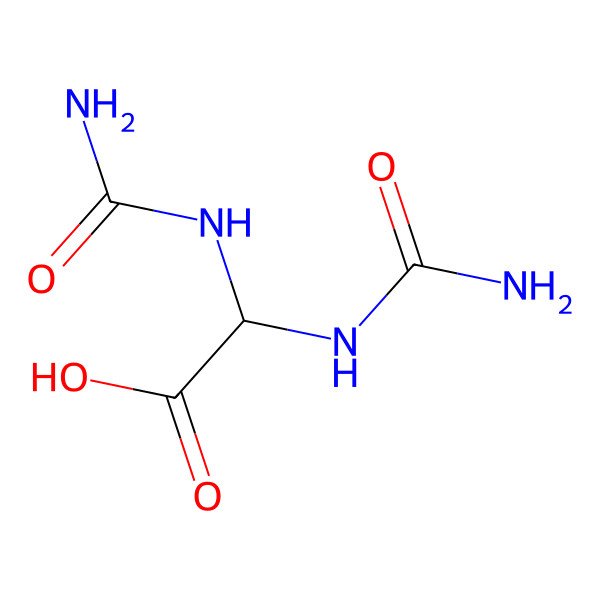 2D Structure of Allantoic acid