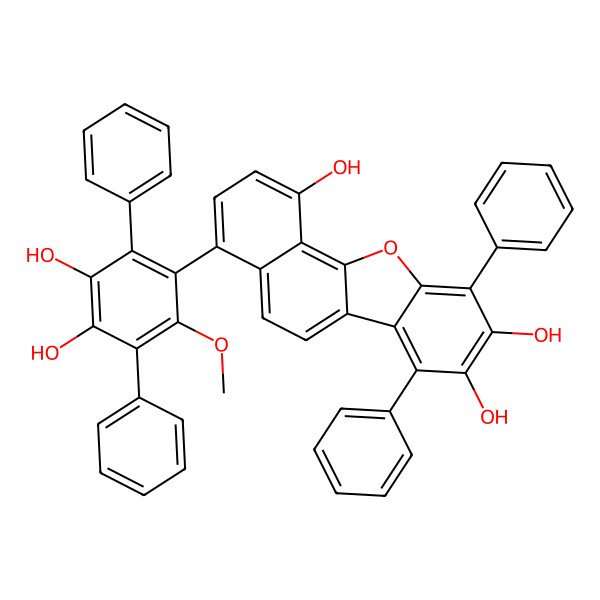2D Structure of Allantonaphthofuran B