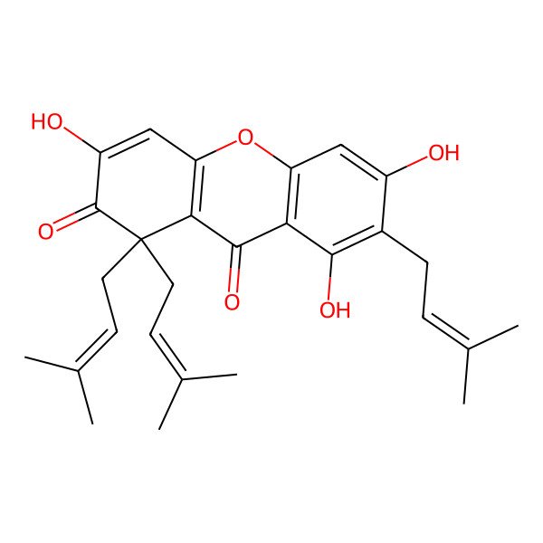 2D Structure of Allanxanthone C