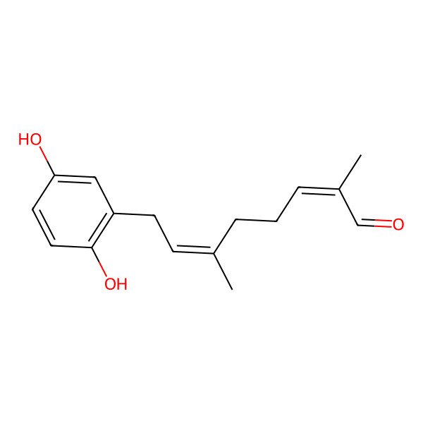 2D Structure of Alliodorin