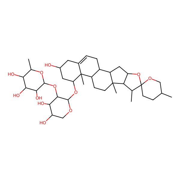 2D Structure of Alliospiroside A