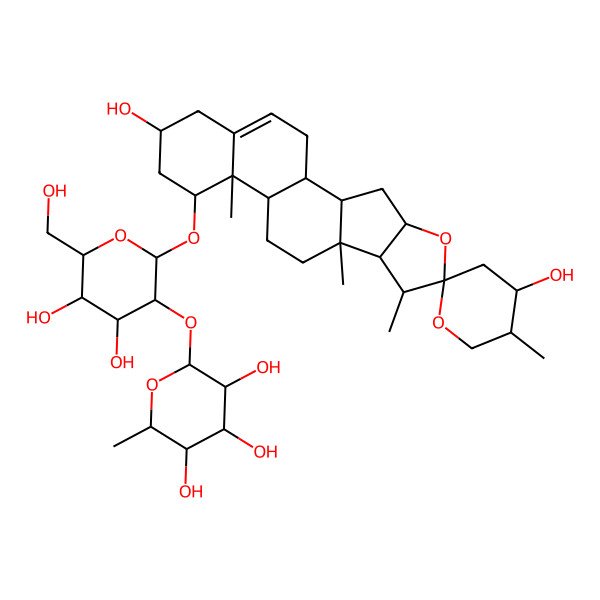 2D Structure of Alliospiroside D