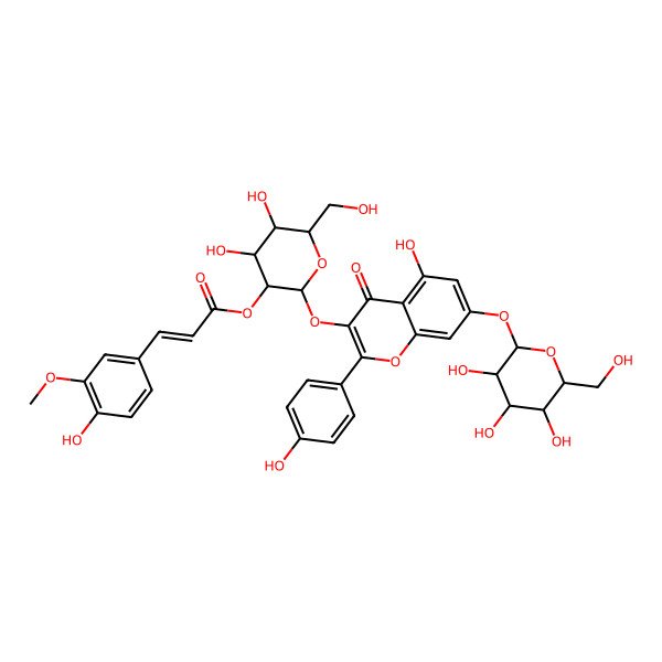 2D Structure of Allivictoside F