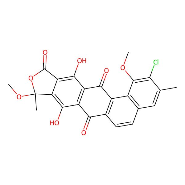 2D Structure of Allocyclinone B