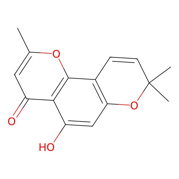 2D Structure of Alloptaeroxylin 2D Structure of Alloptaeroxylin