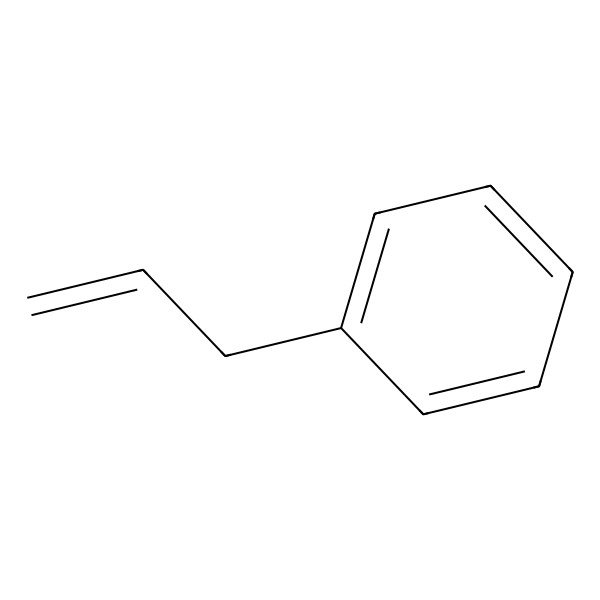 2D Structure of Allylbenzene