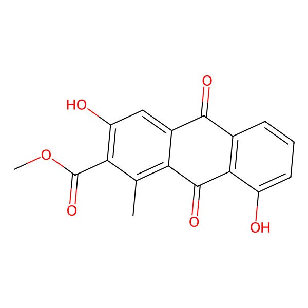 2D Structure of aloesaponarin I 2D Structure of aloesaponarin I