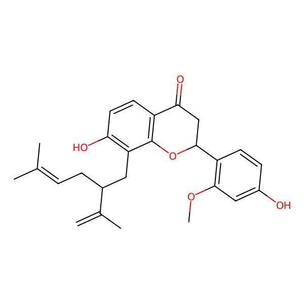 2D Structure of Alopecurone G