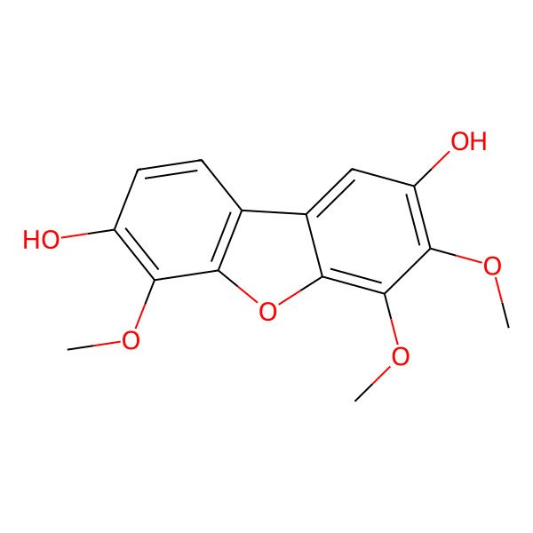 2D Structure of alpha-Cotonefuran