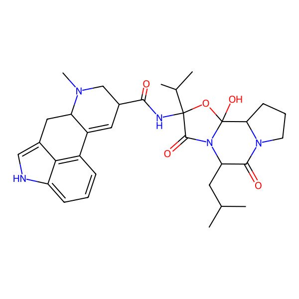 2D Structure of alpha-Ergocryptine
