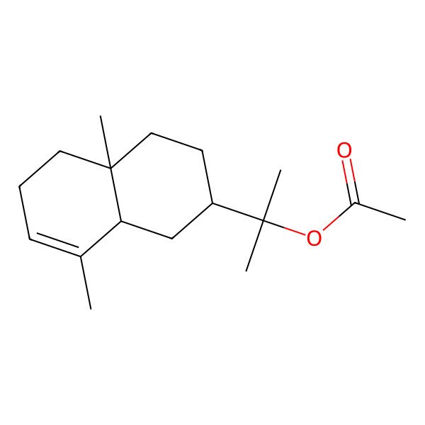 2D Structure of alpha-Eudesmol acetate 2D Structure of alpha-Eudesmol acetate