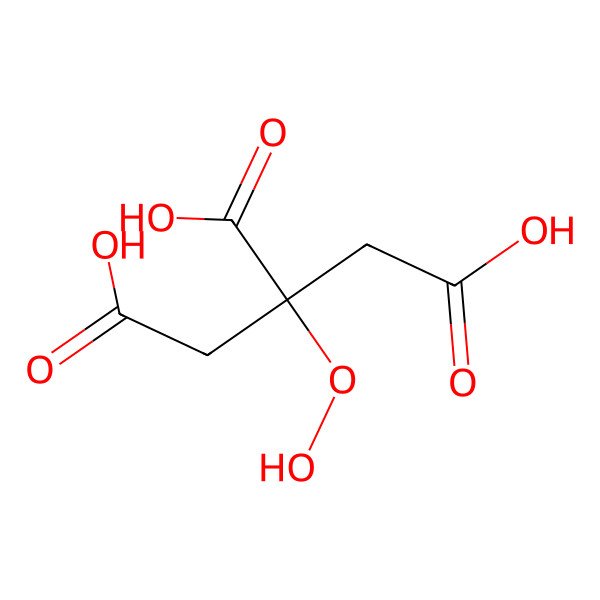 2D Structure of alpha-Hydroxycitric acid