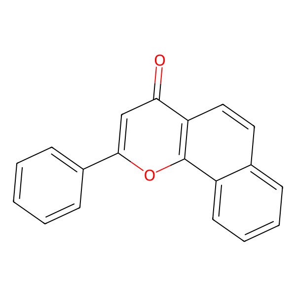 2D Structure of alpha-Naphthoflavone