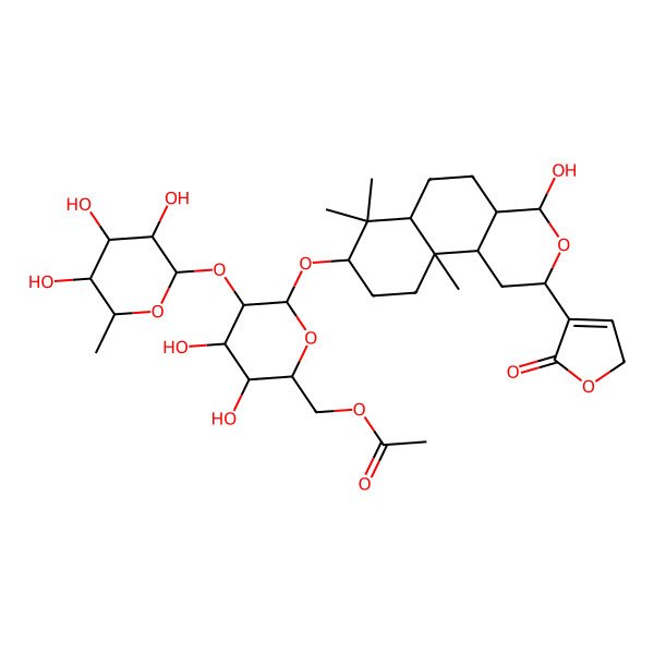 2D Structure of Alpindenoside D