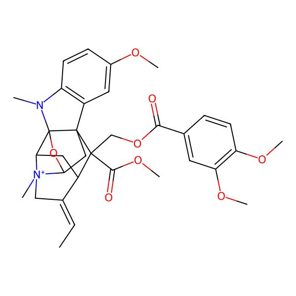 2D Structure of Alstiphyllanine B