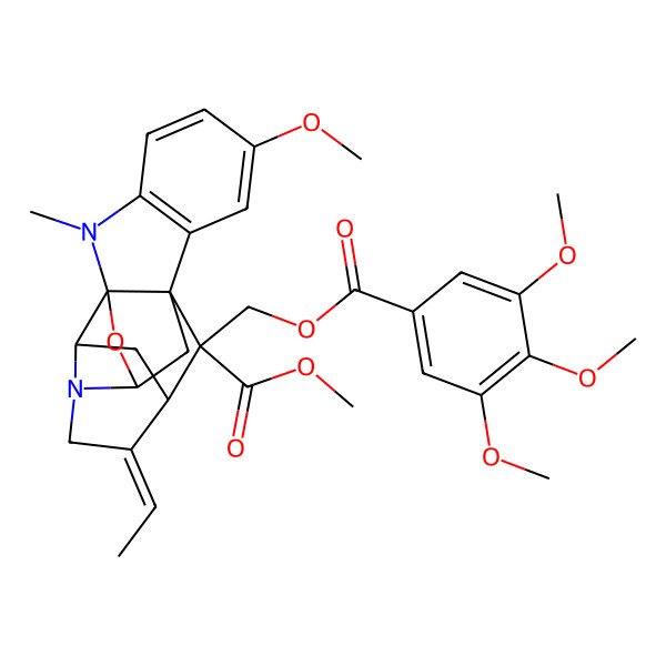 2D Structure of Alstiphyllanine D