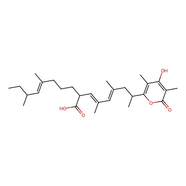 2D Structure of Alternapyrone B
